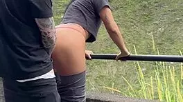 young couple records sex in medellin park, things go wrong