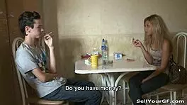 Victoria Tiffany Demands Cash for Riding, Doggystyle, and Shaved Pussy Masturbation.