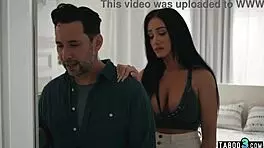 Tricky Dude Consoling And Fucking Petite Milf Roommate Jennifer White Deepthroat