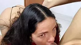 Chok! Fanget min søde varme nabo med hendes dildo!