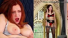 Real Teen Inserts Buttplug First Time!