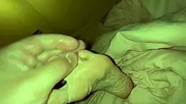 Learning To Give A Relaxing Feet Massage To A Teen Girl