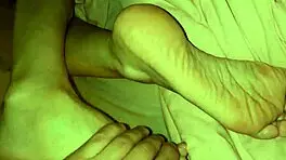 Learning To Give A Relaxing Feet Massage To A Teen Girl