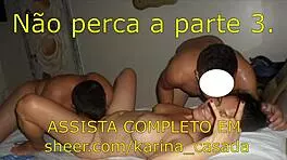 karina fucks two young guys without condoms part 2