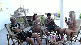 Compilados of Casal Kobra on Bora Cast, Bruna Carlos! 😍