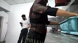 Whats the neighbor doing he masturbates while looking at me like a degenerate 😏