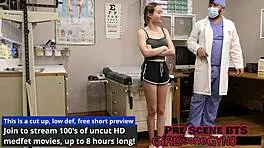 Welcome to the virginity clinic, Serena Morgan