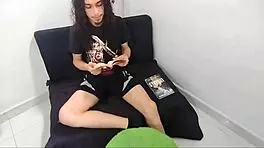 sexy hot stepsister wants to try big cock in tight pussy