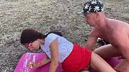 MET TWO GIRLS FOR CRAZY GROUP SEX OUTDOORS