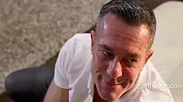 This dark-haired Euro babe casually gets her ass licked, fingered deep, and then fucked hard by Renato and Arwen Black