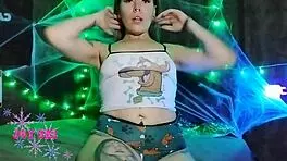 I Went To Set Up The Halloween Scene Asking For Milk