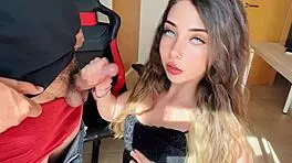 47-Year-Old Neighbor Fucks Me Hard After Catching Him With My Porn Videos And Jerking Off