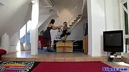 Uk Teen And Milf Blow Old Man's Cock.