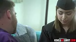 Sleazy Step Uncle Fucks Her Again