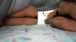 Sharing Bed With Stepbrother Leads To Unexpected Anal And Facial Cum.