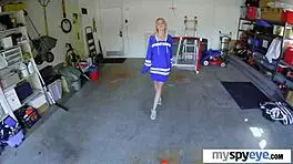 Hockey-Loving Blonde Teen Kenzie Kai Fucked By Boyfriend