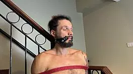 My Girlfriend Ties Me Up And Gives Intense Handjob Pleasure