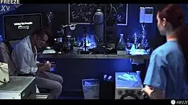I fuck my lab partner