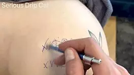 ass cum shot verification video with tight pussy