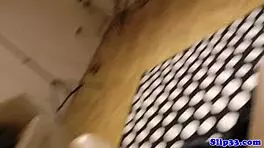 Hey, this amateur euro babe gets fucked by an old man after sucking him off.