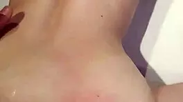 Good ass and creampie in my girlfriend's butt