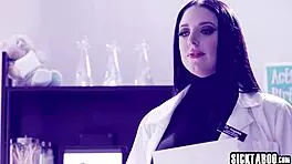 Latina babe tries wild experiment with busty milf