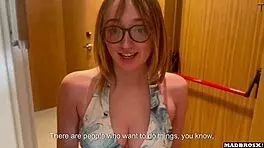 Fucking the hotwife while neighbor watches 😏