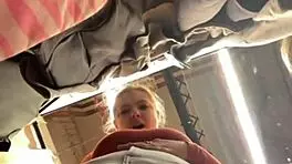 18-19 Year Old Amateur Masturbates Big Tits And Ass In Public For Orgasm