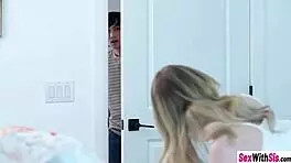 hot stepsister teen comes pretty horny and wet and wanted hardcore fucking 😈