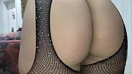 Big Booty Jasmine Walks Around Naked