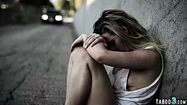 Homeless teen cleaned and roughly fucked by a perv stranger