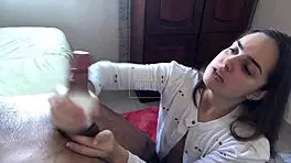 You think her tits are perfect for squirting on?