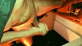 Male Masturbation After Gym With Big Latino Cock Leaking In Boxers While Moaning Hard