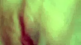 teen massages wet pussy with fingers