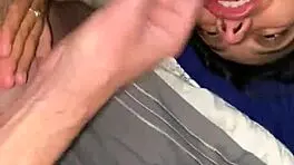 teen with glasses gets facial