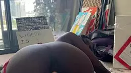 Ebony Cant Take The Fuck Machine