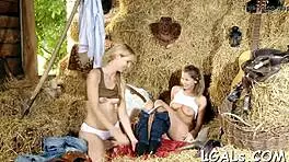 two babes fingering each other