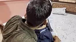 Desi college girlfriend gets hardcore fuck with boyfriend in hindi
