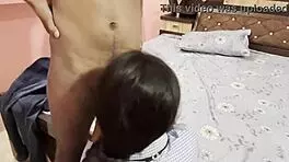 Desi college girlfriend gets hardcore fuck with boyfriend in hindi