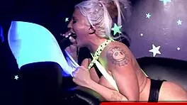 i watched blonde leya falcon take it bareback from mocha stud rob piper