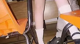 Students share love story sex in school classroom part 1 homemade video