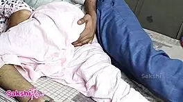 Romantic Hindi video of couple's intimate home encounter featuring passionate moments and dirty talk.