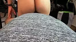 Latina girl swallows cock rides.