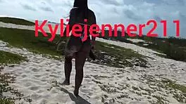 Followed her for public ass