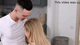 Light fairy with tiny waist craves anal drilling over coffee