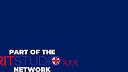 Collared British 18 Year Old Gets Off With Fucking Machine