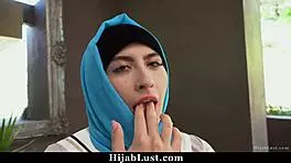 Hijab teen angeline red follows wet fantasies - hijablust