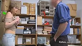 punishing big tit thief the really hard way