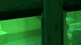 lucky dwarf catches inmates in deepthroat blowjob voyeur scene 😏