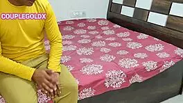 Husband's Secret Doggystyle Fuck with Busty Indian Amateur